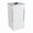 White, variant on Ex-Cell Kasier RC-KD36-R BT-HMG 36 gal Kaleidoscope Black Tie Series Square Recyclable Bins, Grey