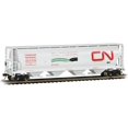 thumbnail image 1 of Bachmann Trains Cn Enviromental Mode 4 Bay Cylindrical Grain Hopper, 1 of 10