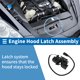 thumbnail image 2 of Conjunto de pestillo del capó Unique Bargains para Volkswagen Jetta 2011-2018, liberación del pestillo del capó del motor No.5C7823509B 1 Pcs, 2 of 7