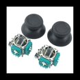 thumbnail image 2 of 3set Handle 3D Thumb Joystick Left and Right Rocker for / PS4Slim / Pro Thumb Rocker Replacement,6 x thumb rocker 6 cap 3 x tool,Black, 2 of 6