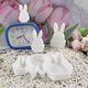thumbnail image 3 of Molde colgante de adorno de letras de Pascua | Molde de gotero de yeso de aromaterapia | Manualidades DIY de silicona flexible | Forma del alfabeto | Fácil liberación y limpieza | Paquete de 1 pieza, 3 of 5
