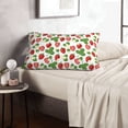 thumbnail image 6 of Daiia Strawberry Bedding Waterproof Pillow Protector Zippered Queen – Bed Bug Proof Pillow Encasement-20"x30", 6 of 6