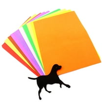 Masteelf 50 Pcs Rainbow Foam Sheets Craft Paper Paper Tape Colorful Sponge Paper 27X20cm