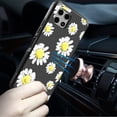 thumbnail image 5 of HR Wireless Magnet Mount Friendly Chamomile Flowers Protector Cell Phone Case for Revvl 7 5G, Black, 5 of 6
