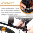 thumbnail image 5 of K&H Pet Products Universal Pet Travel Rear Bike Mount Black Universal Fit, 5 of 10
