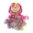 thumbnail image 1 of 1/6 peluca larga multicolor Zulema con casco para Blythe Doll Cosplay, 1 of 7