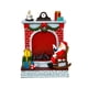 thumbnail image 2 of Casa de nieve navideña de resina, artesanía en miniatura de Navidad, adorno de Navidad encantador para decoración del hogar o jardín, multifuncional, 2 of 8