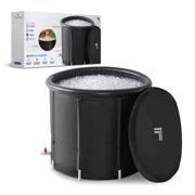 Portable Ice Bath 31.5"x29.5" Oval Plunge Pool: PVC Frame & Liner