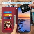 thumbnail image 2 of S22 Case Wallet 2022, for Galaxy S22 Case,[Wrist Strap][Card Holder Slots][Kickstand] Premium PU Leather S22 Phone Cases Flip Cover  Protective for Samsung Galaxy S22 Case (Red), 2 of 14