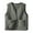 Gray, variant on Ashirexll Womens Winter Coats, Womens Vests Outerwear, Fashion Casual Winter Style Front and Back Two Strands Tank Waistcoat
