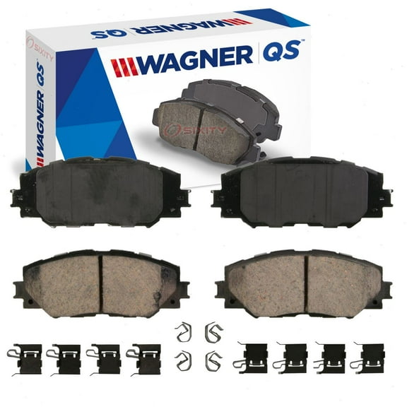 Wagner Front QS Disc Brake Pad Set compatible with Toyota Prius V 2012-2017