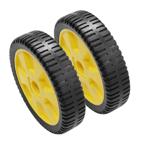 Hex Autoparts 2 Pack Push Mower Wheel Lawn Mower Wheels 72-115 for John Deere AM115138 M111151 12SB 14SB 14SE 14PB JE75
