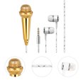 thumbnail image 2 of Miangastore Vocal Microphone Rose Red 1Set 2.3X0.7In, 2 of 9