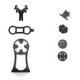 thumbnail image 3 of Splihome Bike Bicycle Computer Gps Extension Stem Mount Holder For Garmin For Bryton Cateye Black, 3 of 7