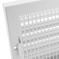thumbnail image 5 of Accord AB3BRWH126 Baseboard Register with 1/3-Inch Fins Louvered Design, 12-Inch x 6-InchDuct Opening Measurements, White, 5 of 5