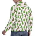 thumbnail image 6 of Lsque Christmas Trees Pattern Casual Men's Hoodie,Hooded Sweatshirt with Kangaroo Pocket,Pullover Hoodie-Medium, 6 of 7