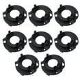 thumbnail image 1 of Shisuyan Headlight Bracket Mount Support Retainer Black Plastic 8Pcs 2.2X2.2in, 1 of 8