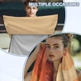 thumbnail image 6 of Bulopur Retro Front Car Seat Towel for Men Autumn Mountain Multifunction Sweat Carseat Protector with Storage Bag for Camping Soft Athletic Towel Fit SUV Sedan Truck, 6 of 8