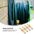 thumbnail image 3 of Miangastore Brass Pneumatic Replacement Reusable Fitting 4Pcs 2.4x0.6x0.6in, 3 of 8