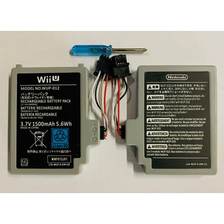 Original OEM New Replacement Battery Nintendo Wii U Gamepad Controller (Best Batteries For Game Cameras)