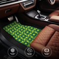 thumbnail image 4 of Uemuo Car Floor Mats - Tennis Balls Pattern Carpet Floor Mats for Cars, Auto Accessories Front & Rear Car Floor Foot Mat Sets of 4 Pieces, 4 of 6