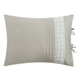thumbnail image 4 of Chic Home Brye 9-Piece Embroidered Comforter Set, Queen, Beige, 4 of 6