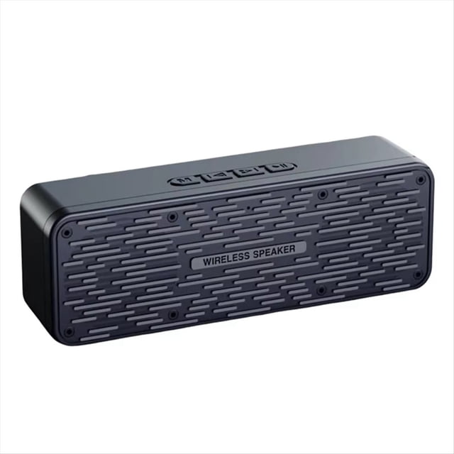 Altavoz Bluetooth Inalámbrico S19, Subwoofer, Radio Portátil para Exteriores, Color Negro
