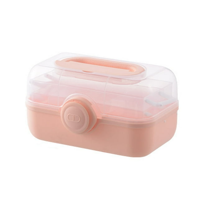 Family Medicine Box Small Storage Forcer Medical First Aid Kit Domestic High Capacity Lockable Household Large-capacity