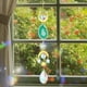 thumbnail image 1 of Receptor De Luz Crystal Light Catcher Devil Eye Planet Metal Wind Chimes para la pared del hogar (verde), 1 of 5