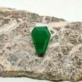 thumbnail image 2 of Green Onyx Natural Gemstone Coffin Ring, Solid 925 Sterling Silver, Proposal Ring, Unique Gifts For Men Women, Best Friend Gifts, Metaphysical Daughter Son Victorian Ring (green-onyx, Size 7), 2 of 9
