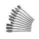 thumbnail image 4 of Riwesomey Fresa de carburo de tungsteno con vástago de 1/8 , 10 Uds., juego de brocas cónicas de acero rotativas, broca de diamante de 3mm Artesanía Riwesomey GJ2622-00B, 4 of 6
