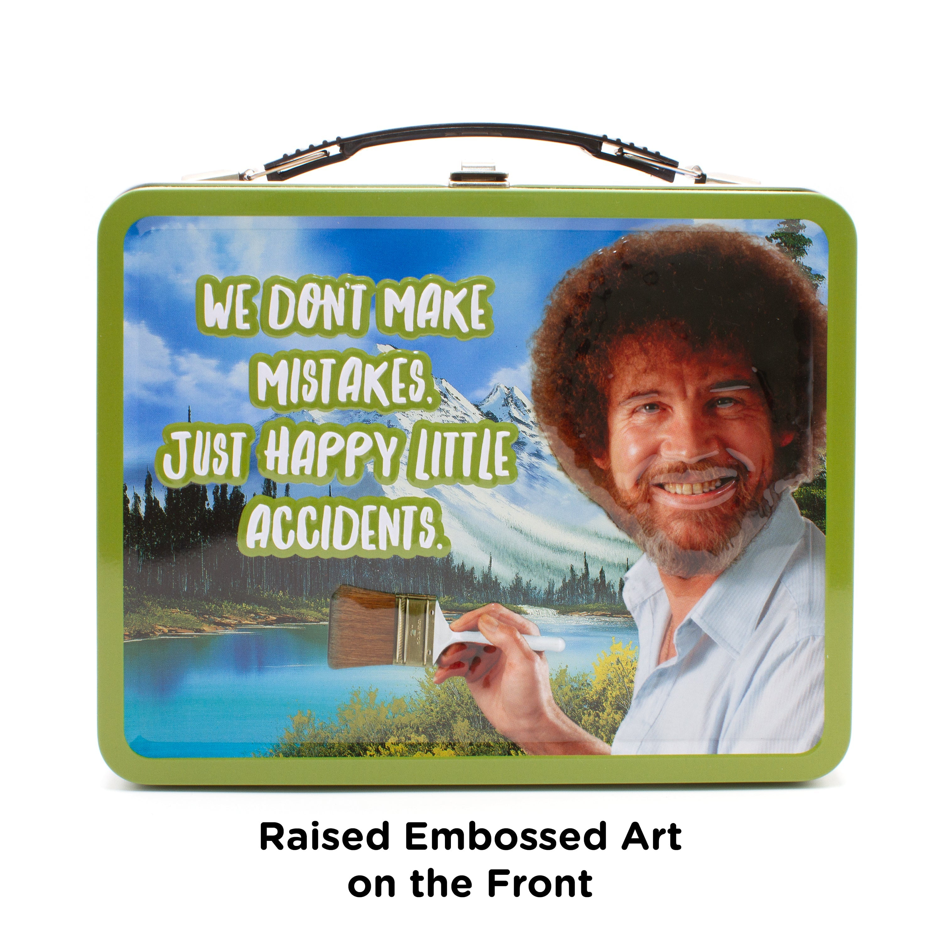 ATHAND 20 Oz Bob Ross Happy Little Trees Gift for Women,Gifts for Bob Ross  Fans,Happy Accidents Gift for Men,Novelty with Quotes Present,Funny