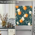 thumbnail image 3 of Yayeee Magnetic Dishwasher Cover for The Front Decoration Home Kitchen Machine Sticker Protector, Floral Oranges, 3 of 6