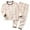 Coffee, variant on Ruyang Kids Boys Dinosaur 2 Piece Outfits Baby Girls Cute Bunny Graphic Clothing Sets Cotton Long Sleeve Tops Joggers