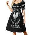 thumbnail image 2 of Sriracha gallo picante salsa de chile picante vestido sin mangas ropa mujer verano vestido para mujer vestido femenino, 2 of 8