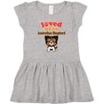 thumbnail image 3 of Inktastic Australian Shepherd Dog Gift Girls Toddler Dress, 3 of 5