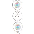 thumbnail image 2 of Campanas De Viento Crystal Wind Chimes Pentagram Prism Light Catcher Cortina Decoración para el hogar (Luna), 2 of 3