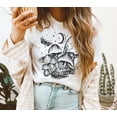 thumbnail image 1 of Chemise Cottagecore Champignon Sorcière style vintage Décontracté Tendance, 1 of 14