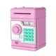 thumbnail image 1 of Alcancía Electrónica Cajero Automático Contraseña Caja Fuerte Huella Digital Inteligente Banca Automática Regalo para Niños Rosa, 1 of 5