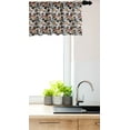 thumbnail image 3 of Ambesonne Dog Window Valance, Cartoon Style Breed Portraits, 54" X 12", Multicolor, 3 of 3