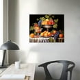 thumbnail image 3 of COMIO Kitchen Fruit Canvas Wall Art Vintage Still Life Painting Fruits and Grape Print Picture Rustic Farmhouse Colorful Food Art for Dining Room Home Decor, 3 of 4
