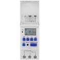 thumbnail image 3 of Programmable Digital Timer, Digital Timer, LCD Display, Weekly Digital Time Switch with Programming, DIN Rail Programmable Digital Timer (12V), 3 of 4