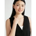 thumbnail image 4 of Scoop Women's and Women's Plus Linen Blend V-Neck Button Vest, Sizes XS-4X, 4 of 5