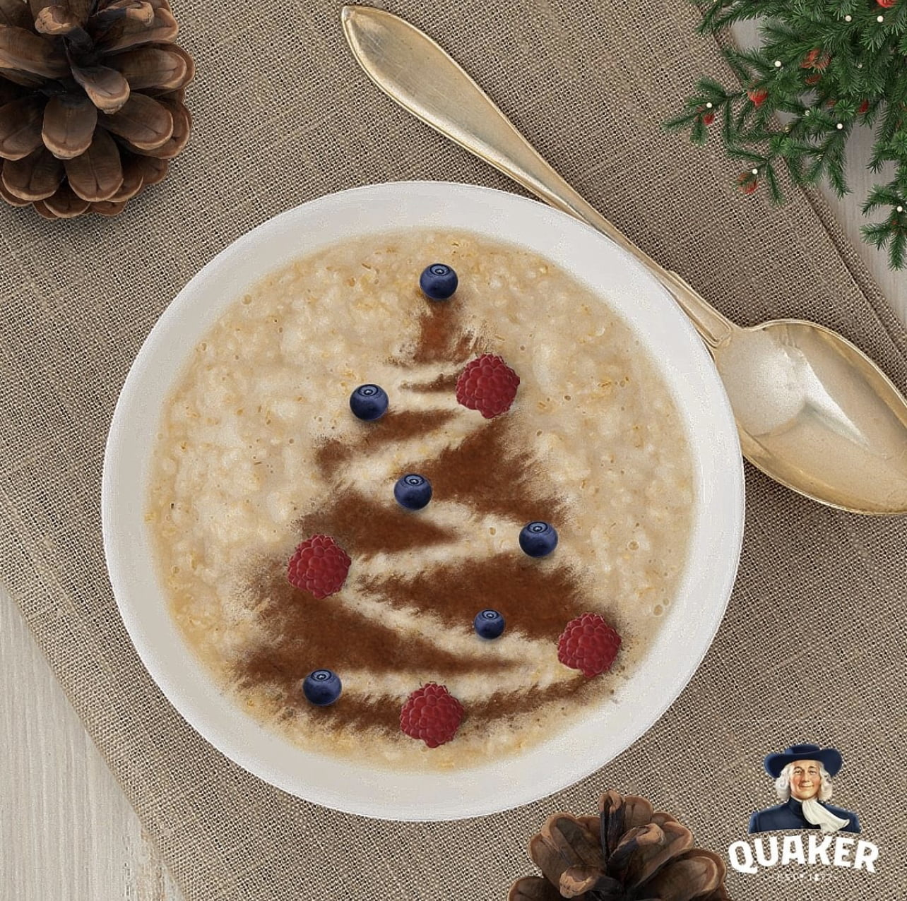 Quaker Instant Oatmeal Cups, Original Flavor, 4 pack, Ready in Minutes