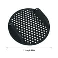 thumbnail image 2 of Tapis en Silicone pour Friteuse Noire, Doublure Réutilisable Antiadhésive avec Résistance à la Chaleur, Nettoyage Facile et Silicone de Qualité Alimentaire pour Cuisson, Rôtissage et Rôtissage, 6.7X6.7In, 2 of 7