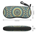 thumbnail image 2 of Fuzoiu Round Mandala1 Print Neoprene Eyeglass Case,Portable Glasses Cases for Men Women,Soft Sunglasses Pouch, 2 of 6