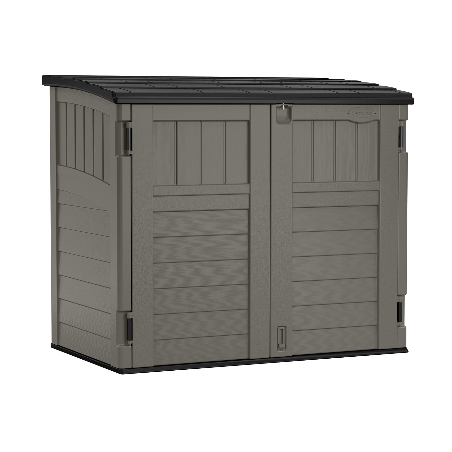 Suncast 34 cu. ft. Horizontal Resin Storage Shed for 