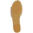 thumbnail image 6 of Journee Womens Kolinna Slip On Slide Flat Sandals, Widths Available, 6 of 10