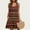 B171 Khaki sundresses for women clearance under $5, variant on Women Dresses Under $10! Xqxayjr Casual Summer 2025 Sun Dresses with Pockets for Womens Knee Length Loose Cute Holiday Dress Striped Flowy Swing Sleeveless Midi Tank Wedding Guest Dresses