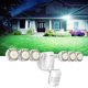 thumbnail image 1 of Luces exteriores SANSI 55W, sensor de movimiento, 7000 lúmenes, LED, 5000 K, 1 of 8